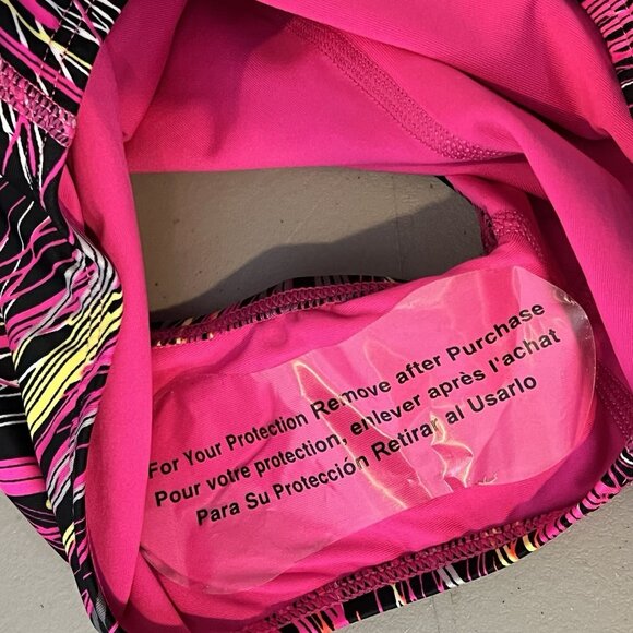 SPEEDO Fragments Drill Back PowerFlex Pink Swimsuit Women's size 10 / 36 NWT - Picture 10 of 14